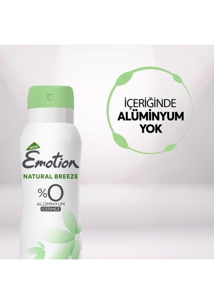 Natural Breeze Kadın Deodorant 6 x 200 ml fırsatları
