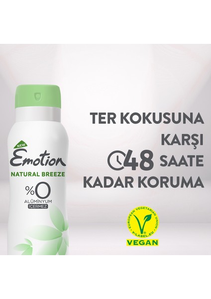 Natural Breeze Kadın Deodorant 6 x 200 ml indirimleri