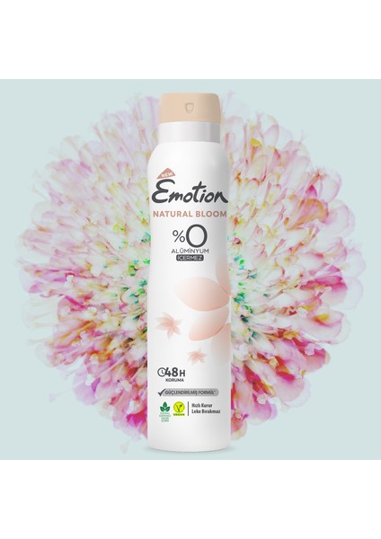 Natural Bloom Kadın Deodorant 6 x 150 ml