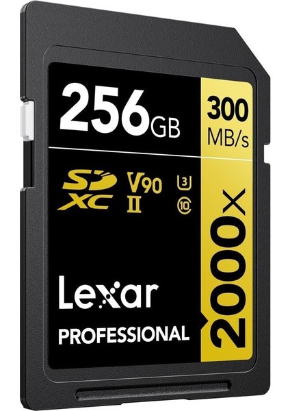 256GB 2000x Professional SDXC RDR UII Hafıza Kartı fiyatları