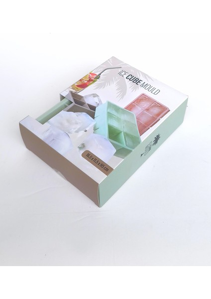 Ecrou 6 Göz Luxury Büyük Boy Buz Kalıbı Yeşil modelleri