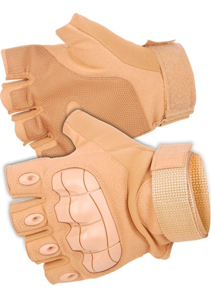Tactıcal Eco x Fıngerless Eldiven -Coyote