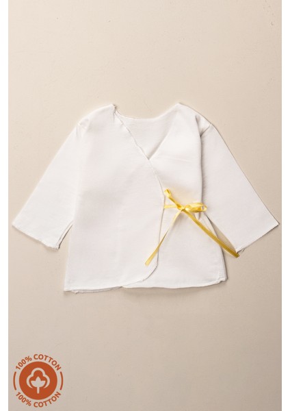 Unisex Bebek %100 Organik Pamuklu 3'lü Yenidoğan Bebek Iç Zıbın Set indirimleri