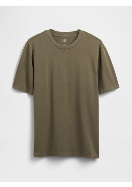 Erkek Haki Heavyweight Original T-Shirt fiyatları
