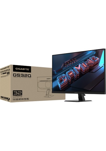GS32Q 31.5" 1 Ms 2k 165 Hz Oyuncu Monitörü