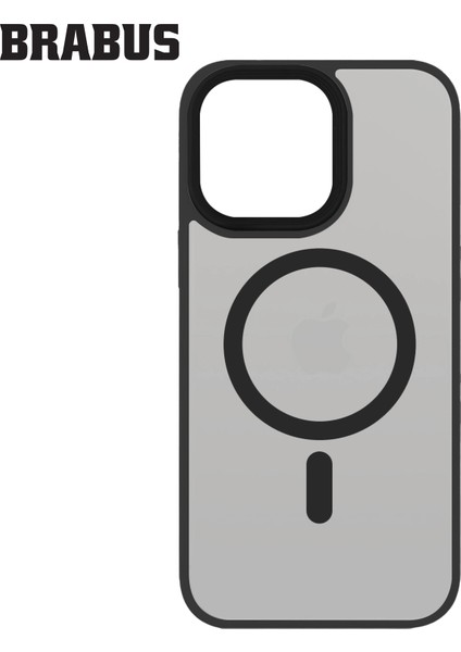 iPhone 15 Anti-Shock Magsafe Özellikli Kenarları Yumuşak Buzlu Mat Fall Silikon Kılıf fiyatları