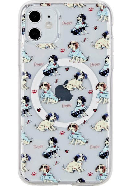 Iphone 12 Tanya Magsafe Kapak - Desen 3 Dsdrn