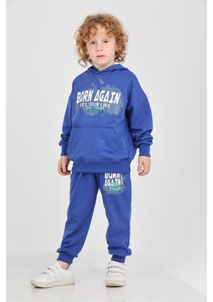 Erkek Çocuk Born Agaın Baskılı Eşofman Takım fırsatları
