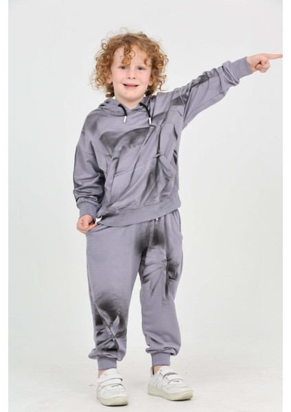 Erkek Çocuk Hype Baskılı Eşofman Takım