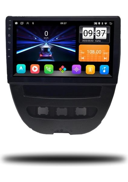 Medyamagic Citroen C1 Uyumlu 4-64 GB Multimedya Navigasyon