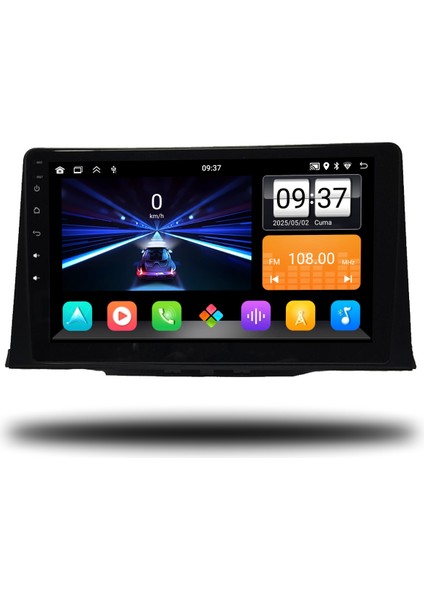 Medyamagic Citroen Berlingo 2019-2024 Arası 4-64 GB Multimedya Navigasyon