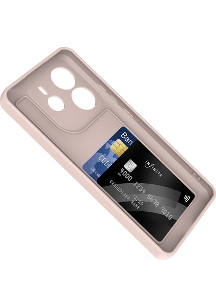 Xiaomi Redmi Note 14 4g Kart Hazneli Kartlık Kılıf Silikon Yumuşak Kapak fiyatları
