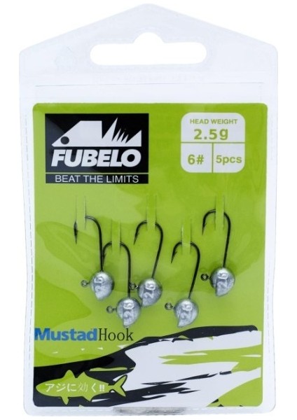 Sharp Head Jig Head 5pcs