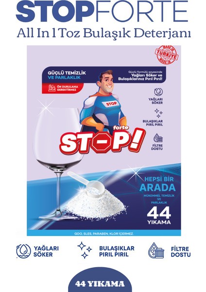 Toz Bulaşık Deterjanı