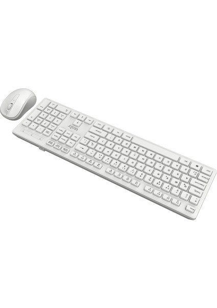 KM6225 Q Kablosuz Beyaz Klavye Mouse Set fırsatları