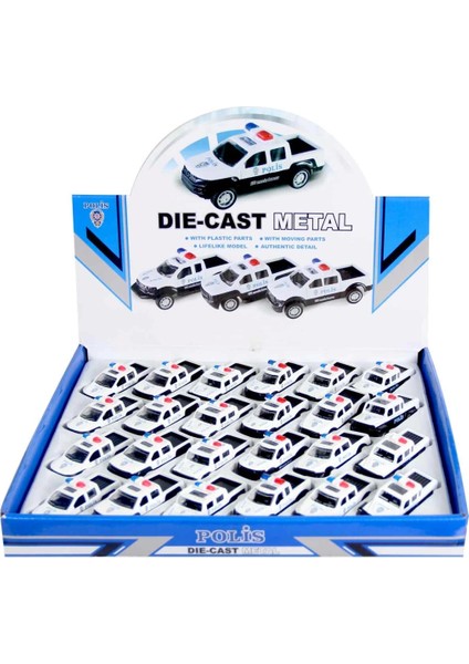 Nessiworld Çek Bırak Metal Polis Pickup Aracı fırsatları