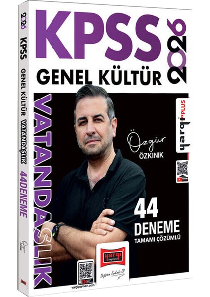 2026 Kpss Tamamı Çözümlü Vatandaşlık Soru Bankası-Çözümlü 44DENEME-VIDEO Ders Notları(Özgür Özkınık) fiyatları