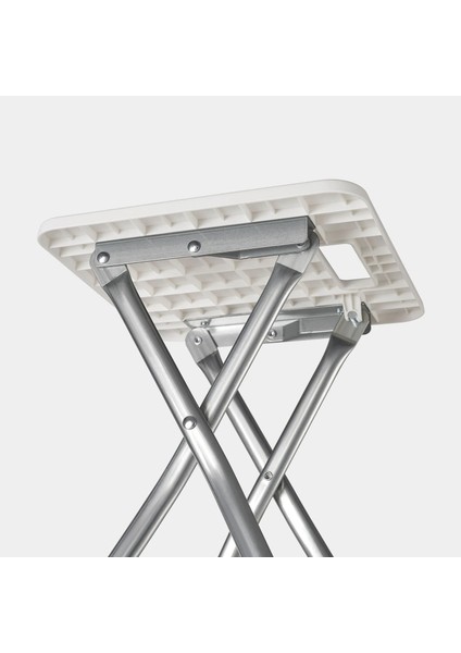 Gunde Tabure 34 x 32 x 45 cm Beyaz Katlanır Asılabilir Yer Tutmaz fiyatları