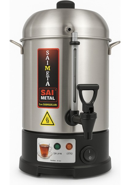 60 bardak pasalanmaz metal çay otomatı fiyatları