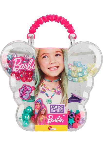 Barbie Kelebek Çantalı Takı Tasarım Seti
