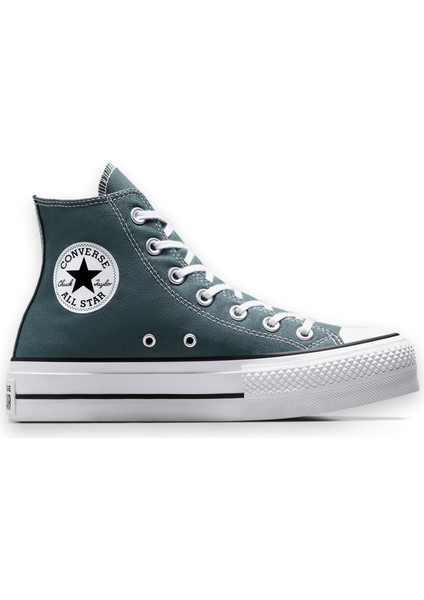 A12596C Chuck Taylor All Star Lift Sneaker Açık Yeşil Unisex Spor Ayakkabı fiyatları