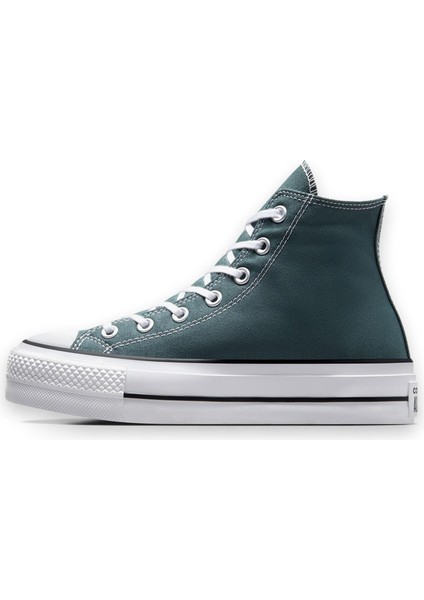 A12596C Chuck Taylor All Star Lift Sneaker Açık Yeşil Unisex Spor Ayakkabı modelleri