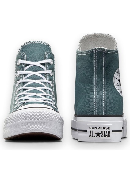 A12596C Chuck Taylor All Star Lift Sneaker Açık Yeşil Unisex Spor Ayakkabı fırsatları