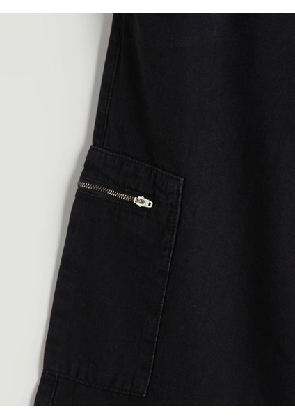 Lcw Kids Siyah Beli Lastikli Kız Çocuk Jean Pantolon modelleri