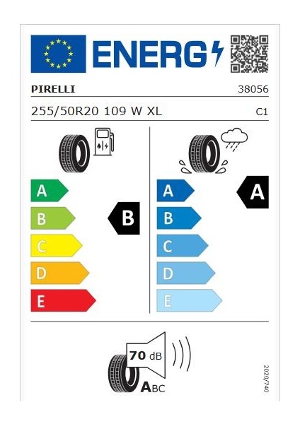 255/50 R20 109W Xl (R0) Elt P-Zero Pz4 Oto Yaz Lastiği (Üretim Yılı:2025) fiyatları