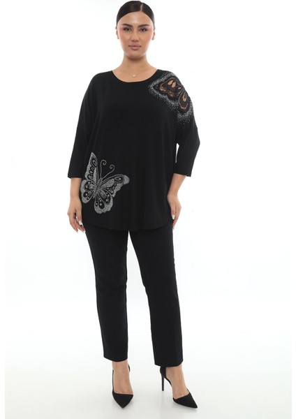 Taşlı Omuzu Dantelli Bluz fiyatları