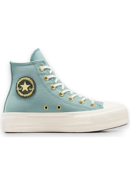 A11495C Chuck Taylor All Star Lift Sneakers Açık Yeşil Unisex Spor Ayakkabı fiyatları