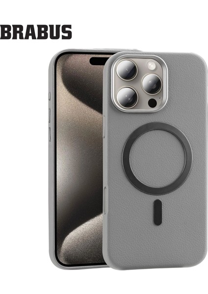 iPhone 16 Pro Max Magsafe Özellikli Içi Kadife Suni Deri Nar Kılıf fiyatları