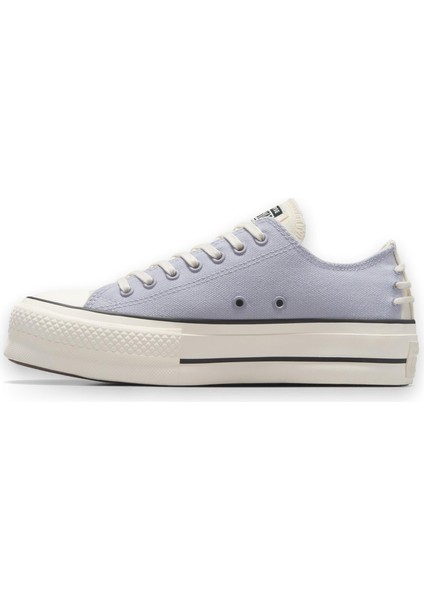 A12553C Chuck Taylor All Star Lift Crafted Laces Platform Sneaker Lila Unisex Aya modelleri
