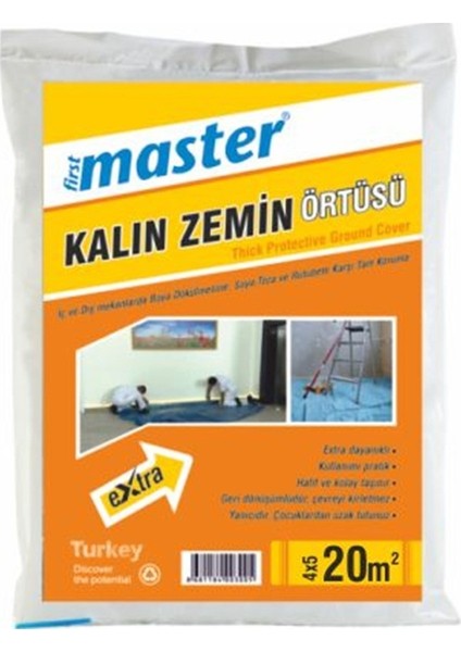 Kalın Zemin Örtüsü - 20 M²