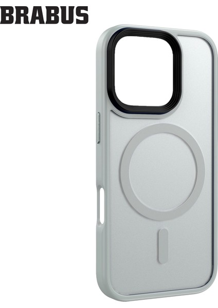 iPhone 16 Pro Max Anti-Shock Magsafe Özellikli Kenarları Yumuşak Buzlu Mat Fall Silikon Kılıf fiyatları