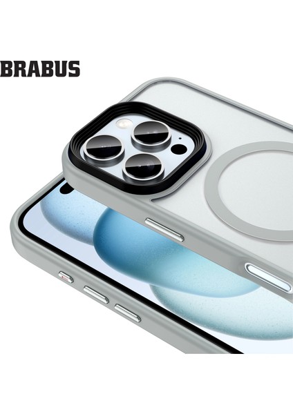 iPhone 16 Pro Max Anti-Shock Magsafe Özellikli Kenarları Yumuşak Buzlu Mat Fall Silikon Kılıf modelleri