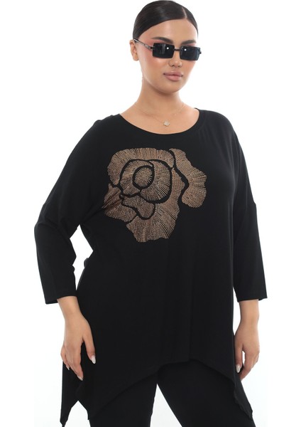 Çiçek Desen Taşlı Viskon fiyatları