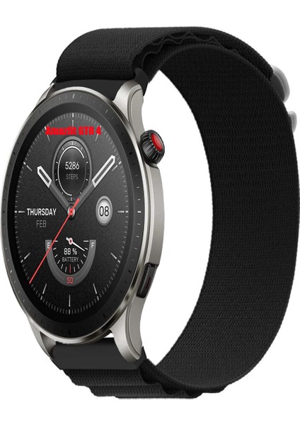 Amazfit Gtr4 ile Uyumlu Kordon Alpine Loop Döngü Spor Kayış