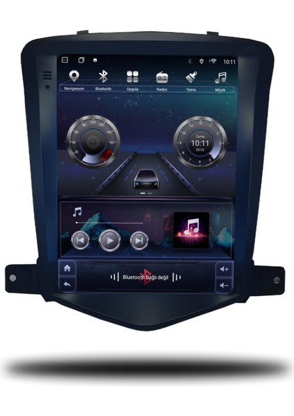 Medyamagic Chevrolet Cruze 2007-2013 Arası Tesla Ekran 8-128 GB Multimedya Navigasyon modelleri