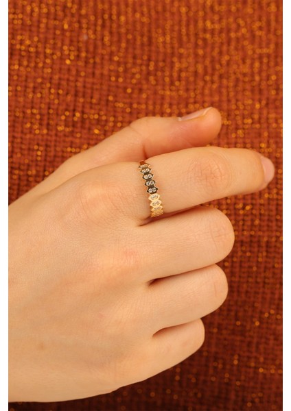 Taşlı Çıtır Altın Yüzük ÇGKY0071 modelleri