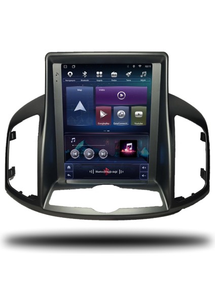 Medyamagic Chevrolet Captiva 2012-2015 Arası Tesla Ekran 6-64 GB Multimedya Navigasyon