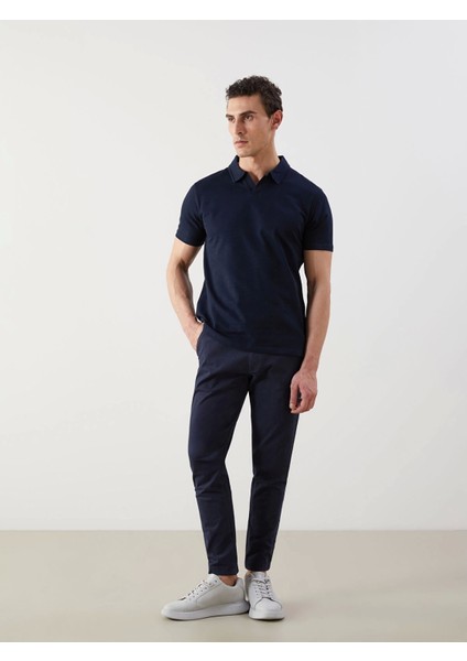 Lcwaıkıkı Classic Lacivert Polo Yaka Kısa Kollu Erkek Tişört fiyatları
