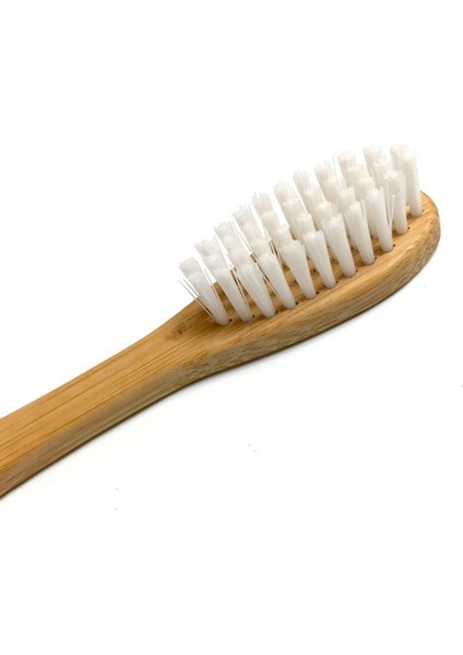 Ba&der 2'li Paket %100 Doğal Bambu Diş Fırçası ( Yetişkin Beyaz Orta 2'li) fırsatları