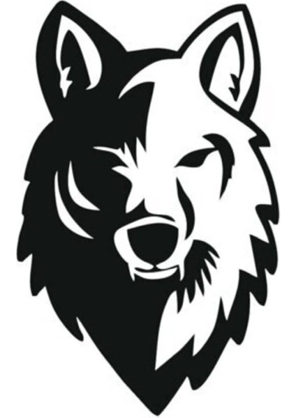 Bozkurt Tasarım Sticker (Oto-Motor-Laptop-Duvar-Dekor) 10 x 16 cm