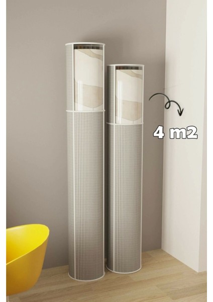 Hava Geçiren Özellikli Pvc Pencereli Halı Kılıfı Hurcu 00678 (4 M2)