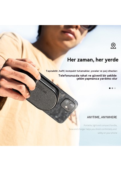 Cep Telefonu Destekli Manyetik Çekim Kablosuz Fotoğraf Çekimi (Yurt Dışından) modelleri