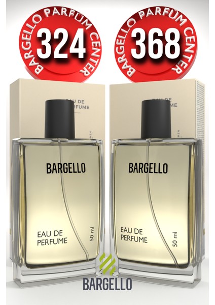 324 Kadın Parfüm 50 ml Oriental Edp + Bargello 368 Kadın Parfüm Oriental 50 ml Edp