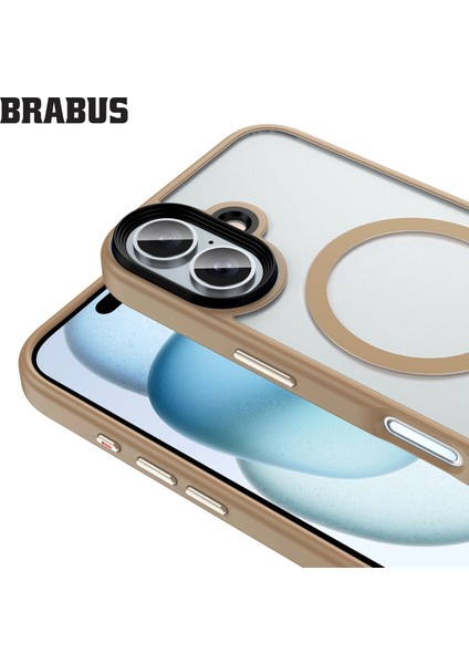 iPhone 16 Anti-Shock Magsafe Özellikli Kenarları Yumuşak Buzlu Mat Fall Silikon Kılıf modelleri