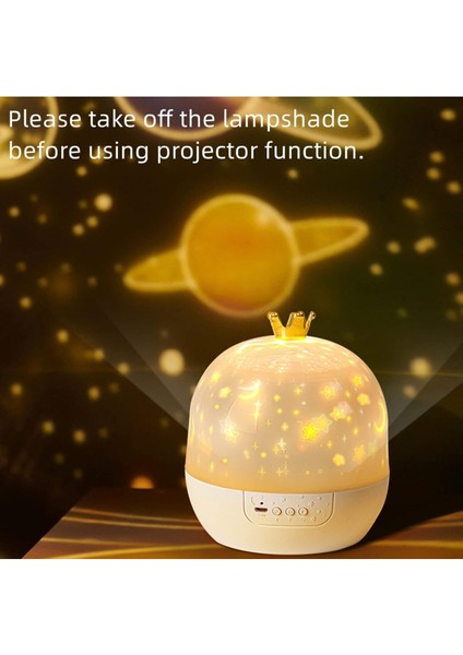 Şarjlı Okyanus Gece Işık Projektörü Çocuk Projektör Yatak Odası Yıldız Projektör Şarjlı Projktör fırsatları