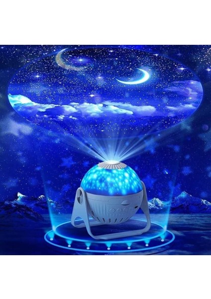 Tam Yıldız Projeksiyon Işığı, Parti Için Harika Yüksek Çözünürlüklü Gece Işığı Projektörü